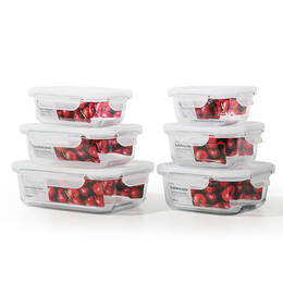 Hộp Bảo Quản Thực Phẩm Thủy Tinh Blanc - Màu Trắng - 320ml, 370ml, 520ml, 640ml, 800ml 1040ml-LLG1101, LLG1102, LLG1103, LLG1104, LLG1105, LLG1106, Hộp Bảo Quản Thực Phẩm Thủy Tinh Blanc - Màu Trắng - 320ml, 370ml, 520ml, 640ml, 800ml 1040ml-LLG1101, LLG1102, LLG1103, LLG1104, LLG1105, LLG1106